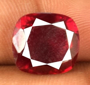 Natürliches 9,35 ct Kissen Tansania Rosa Malaya Granat Edelstein Zertifiziert B89045 - Bild 1 von 7