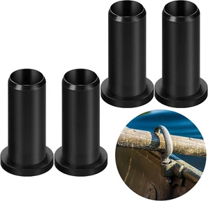 4 Pcs Oar Lock Socket Insert 1/2 Oarlock Bushing nylon Oar Sleeve For Oar Prote - Picture 1 of 6