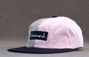Neu Diamond Supply Co. geteiltes Skript Multi Herren Camp Druckknopflasche Mütze RHTDAM-89 - Bild 1 von 5