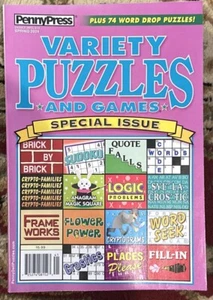 Penny Press Variety Puzzles And Games Magazine Spring 2024 - Picture 1 of 1