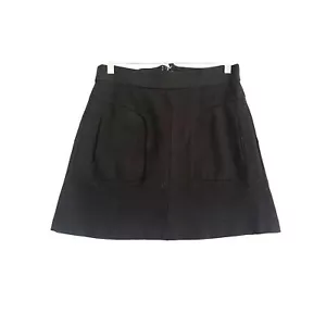 Maeve by Anthropologie Novato schwarzer Minirock Taschen klassisch Damengröße 10 - Bild 1 von 9