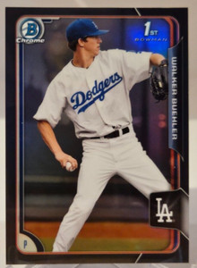 2015 Bowman Chrome WALKER BUEHLER 1st Rookie Black Refractor #46