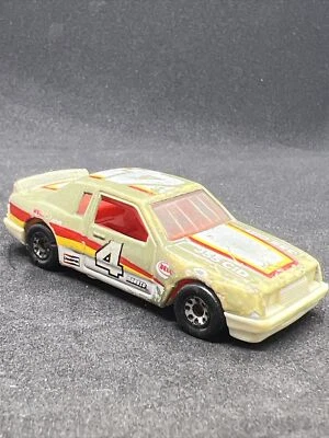 1987 Matchbox Green #4 Buick Le Sabre Stock Car #4 Macau 1/65 White Base - Image 1 of 4