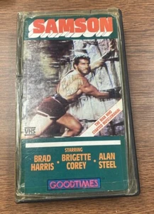 Samson VHS Brad Harris, Brigette Corey, Alan Steel Musclemania Rare - Bild 1 von 2