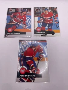 1991 SHAYNE CORSON, ALAIN COTE, PAUL DI PIETRO Pro Set #413, #417, #546 Ex - Bild 1 von 2
