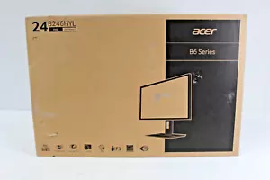 Acer B246HYL Bymdpr 23.8-inch Widescreen LCD Monitor - BRAND NEW - Picture 1 of 5