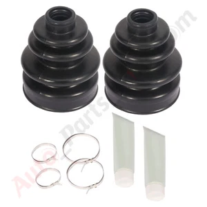 Outer Inner Front CV Axle Boot Kits For 1988-2000 Honda FourTrax 300 4x4 Pair - Picture 1 of 10