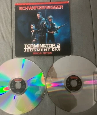 TERMINATOR 2 JUDGMENT DAY Laserdisc SPECIAL EDITION (tested) T2 Cult Classic - Image 1 of 4