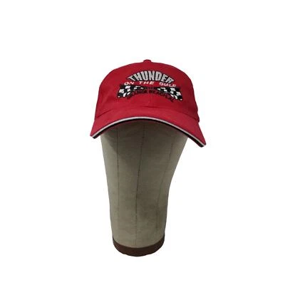 Thunder on the Gulf Orange Beach AL Alabama Strapback Hat Red Embroidered - Image 1 of 4