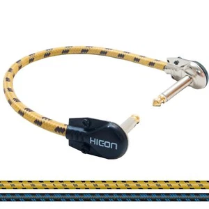 Pancake Hicon Pedal Board Patchkabel. Flaches Vintage Gitarren Sommer Kabel, 1/4 Klinke - Bild 1 von 5