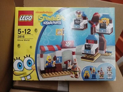 Last New MINT and Sealed LEGO Spongebob Glove World 3816 - Image 1 of 2