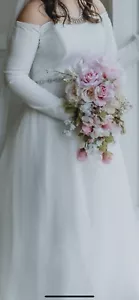 Mori Lee Wedding Dress- Size 10 - Picture 1 of 8