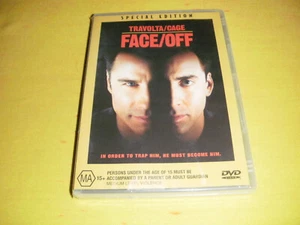 FACE OFF action 1997 DVD NEW & SEALED Nicholas Cage john travolta face/off R4 - Picture 1 of 2