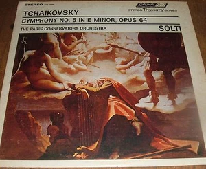 Tschaikowsky Sinfonie Nr. 5 LP EX Georg Solti Paris Konservatorium Orchester George - Bild 1 von 2