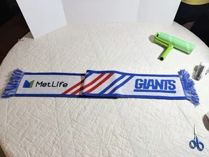 New York Giants Metlife Football Scarf - Picture 1 of 2