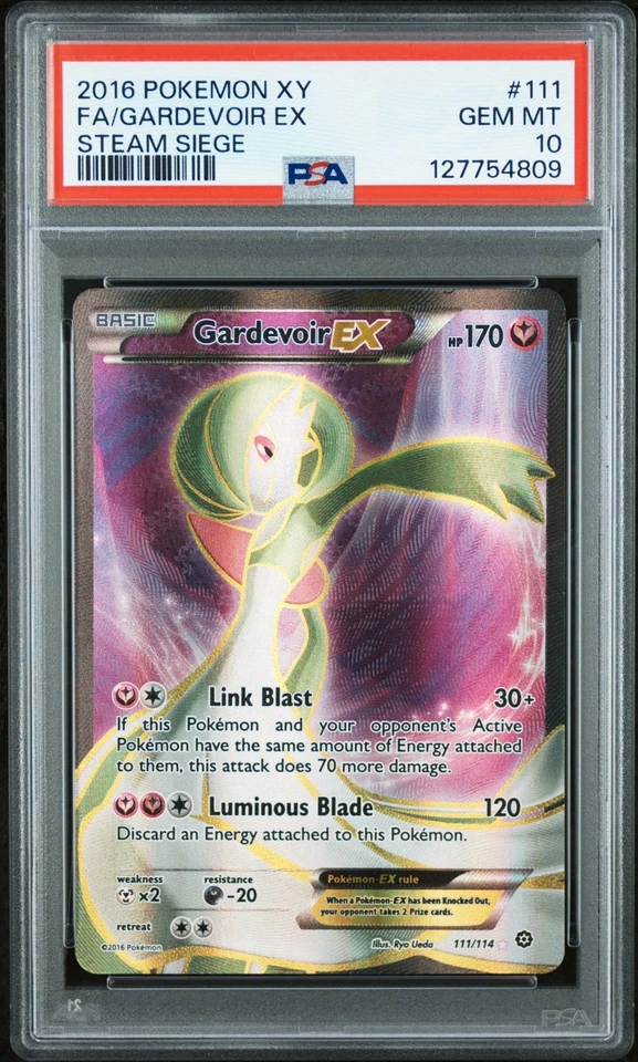 Pokemon XY Steam Siege Gardevoir EX #111/114 PSA 10 NEW CERT - Image 1 of 3