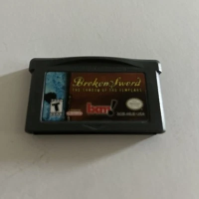 BROKEN SWORD: THE SHADOW OF THE TEMPLARS NINTENDO GAMEBOY ADVANCE- Tested - Image 1 of 2