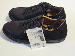 Walbusch Reißverschluss-Sneaker Herren Echtleder Schwarz Gr. 45 - Bild 1 von 10