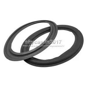 2x 6"x9" inch Speaker Foam Edge Car Audio Surround Circle Repair Part 165x235mm - Picture 1 of 8