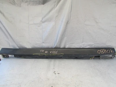 2009-2015 BMW 750Li SAIA LATERAL ROCKER LATERAL DIREITA DO PASSAGEIRO MOLDURA PRETA FABRICANTE DE EQUIPAMENTO ORIGINAL - Imagem 1 de 4