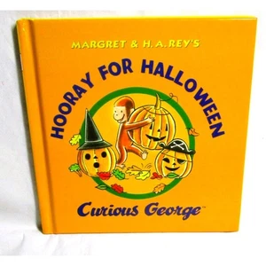 Curious George Hooray for Halloween by Margaret and H.A. Rey Board Book 2016 - Picture 1 of 5