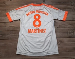 Camiseta de fútbol visitante Adidas Bayern Munich MARTINEZ 2012 talla para niño - Imagen 1 de 20