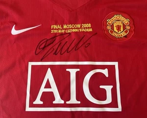 Cristiano Ronaldo 2008 Manchester United Signed Champions League Final Shirt CR7 - Picture 1 of 10