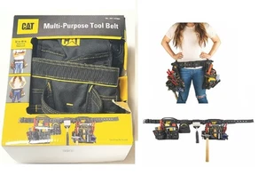 NEU Caterpillar WERKZEUGGÜRTEL KAT 32-48 Zoll Taille verstellbar Mehrzweck Bauunternehmer - Bild 1 von 15