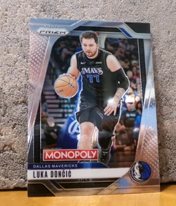 MONOPOLY BASKETBALL CARD DALLAS MAVERICKS LUKA DONCIC - Picture 1 of 2