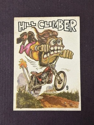 “Hill Climber “ Vintage EX/NEAR MINT 1969 Donruss Odd Rods #9 Trading Card - Image 1 of 2