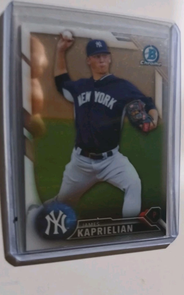2016 Bowman - Chrome Prospects James Kaprielian #BCP71 (RC) - Image 1 of 2