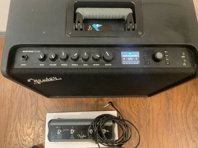 Fender Guitar Amp and foot switch, Mustang GT 100W and MGT-4  - Image 1 of 4