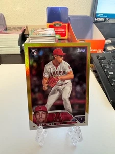 Ben Joyce 2023 Topps Update Gold Foil RC Los Angeles Angels - Picture 1 of 2