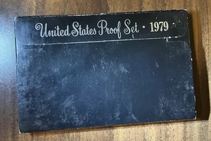 1979 S Proof Set with The First Year Susan B. Anthony Dollar In Original Box - Picture 1 of 3