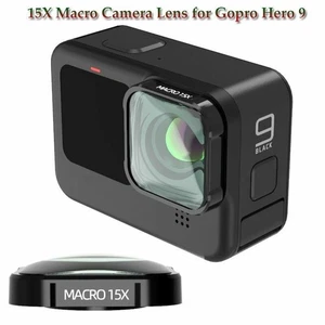 15X Macro Close Up HD Lens Filter for Gopro Hero 9 11 Optical Glass Lens Vlog - Picture 1 of 6