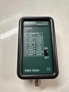 Extech CT100 Kabeltester nur Sender - RJ45 & Koax F-Typ - Bild 1 von 3