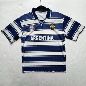 (M) Men Argentina Rugby Shirt, Vintage Sz Med VTG - Picture 1 of 8