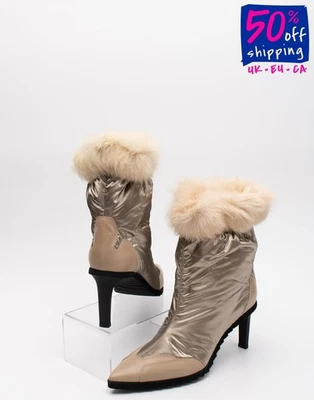 PVP €400 LORIBLU Techno Tela Botines US9 UK6 EU39 Hecho en Italia Foto 1 de 4