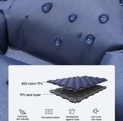 Intex 64124 Materasso Matrimoniale Gonfiabile190x120 da campeggio portatile - Imagen 1 de 4