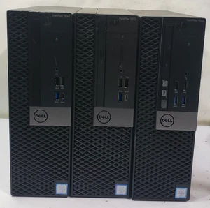 3 Lot Dell OptiPlex 7040/7050/7070 Core i5-6thGen/7thGen/9thGen 8/16/32GB NoSSD - Picture 1 of 22