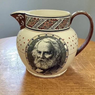 "Jarra holandesa grande de 6 1/2"" Wedgwood para Richard Briggs Boston, aprox. 1920’s Foto 1 de 4