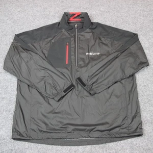 Zero Restrictions Windbreaker 1/4 Zip Herren XL grau Pullover Golf Tour Series - Bild 1 von 13