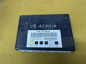 Módulo de control de carrocería Buick Enclave 2008 computadora BCM BCU OEM 25934762 - Imagen 1 de 3