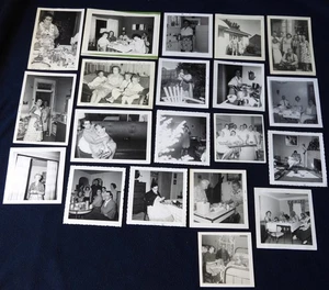 #5 Lot 20 Vintage MCM Retro 60er Jahre Haus Familie Arbeitsleben SCHÜRZE Schnappschuss FOTOS - Bild 1 von 7