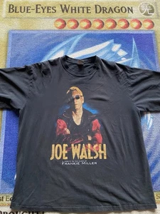 Vintage 2002 Joe Walsh Frankie Miller Guilty Of The Crime Tribute Men’s XL Band - Picture 1 of 6