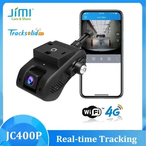 Jimi JC400P 4G Wifi Dash Camera With Dual Cameras Live Video GPS DVR Recorder - Picture 1 of 8