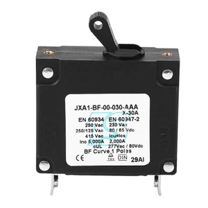 Circuit Breaker, DC/AC Manual ON/Off Toggle Reset Switch Safety Mini Circuit ... - Picture 1 of 7