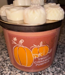 Bath and Body Works Sweet Cinnamon Pumpkin Wax 12 Melts Herbstduft - Bild 1 von 4