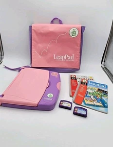 Consola Sistema Aprendizaje LeapFrog 2001 De Colección, Español 2 Libros y Cartuchos FUNCIONA - Imagen 1 de 15