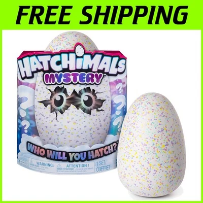 Mystery Hatchimal Egg: Cuddle & Raise Your Fluffy New Friend from Baby to Kid! - Image 1 of 4